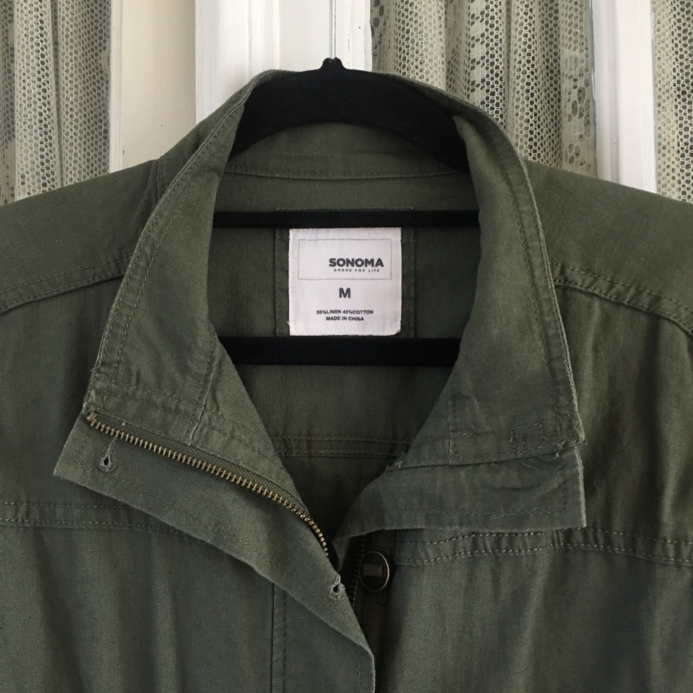 HP:Sonoma Military Inspired Jacket - Size M - Picture 2 of 5
